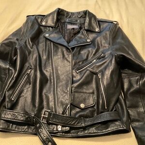 Wilson’s Leather Motorcycle Jacket